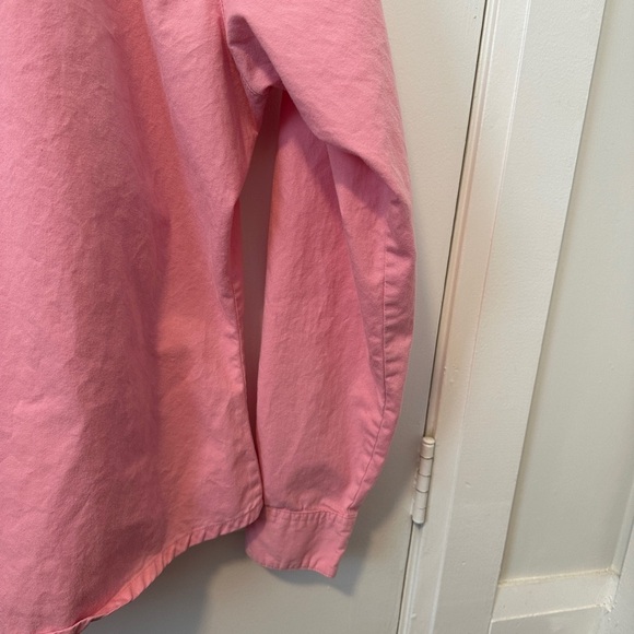 Wrangler Western Breast Cancer Pink Button Down Long Sleeve Shirt Size Large - Picture 10 of 12